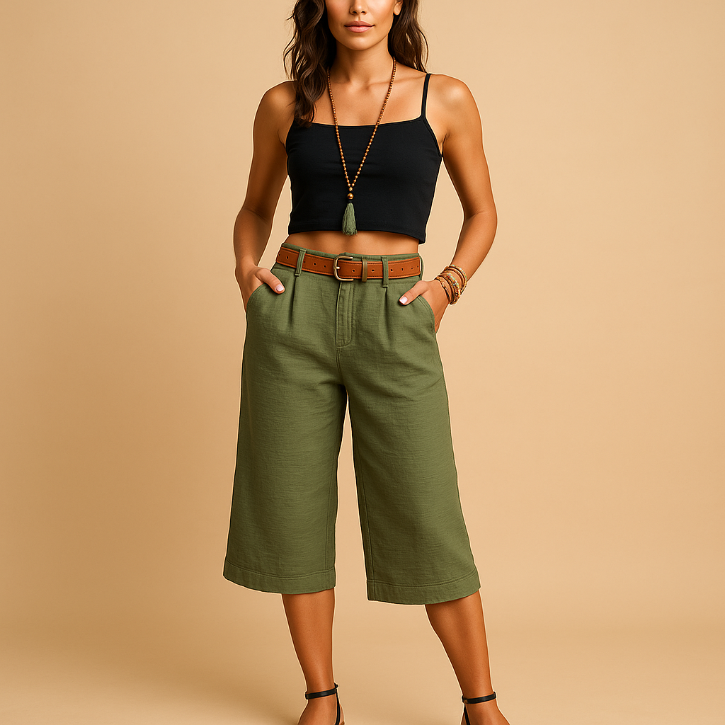 Casual summer shorts for women with durable design and comfortable fit, available in neutral and natural tones, perfect for travel, daily wear, or outdoor adventures.