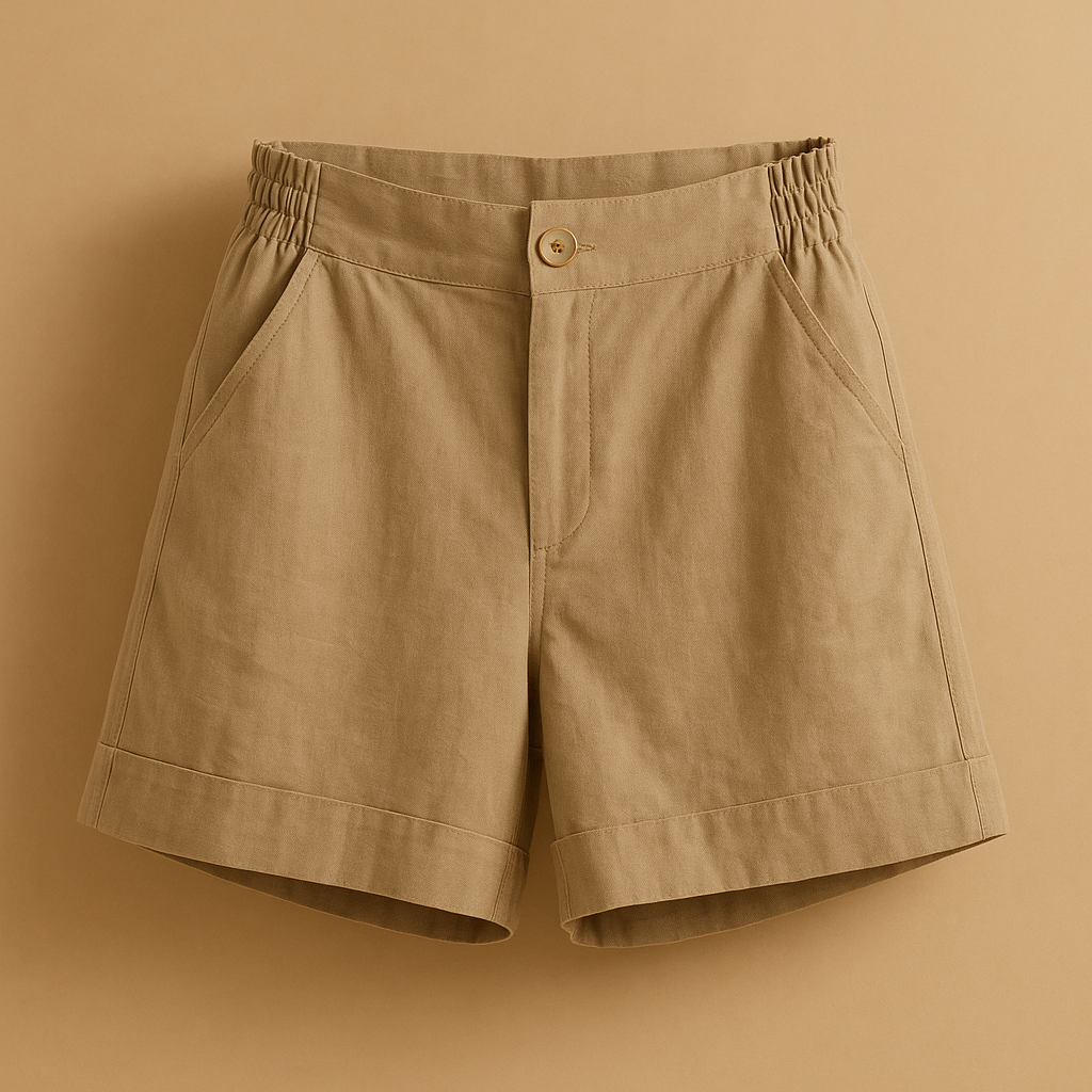 Women’s classic summer shorts with a breathable fit and timeless design, perfect for warm days, beach trips, and casual outings.