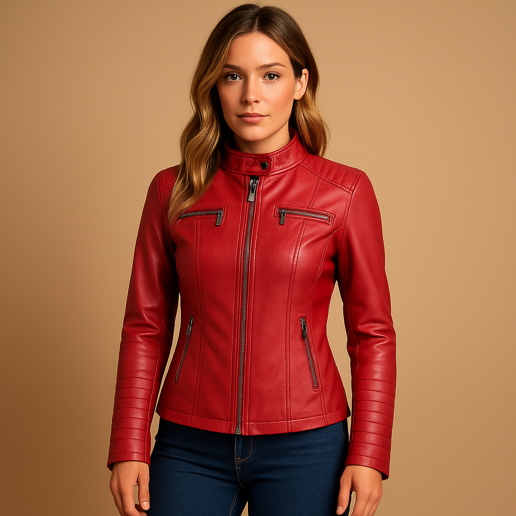 Elegant winter coat for women with lightly tailored fit, soft durable fabric, button or zipper closure, and practical pockets for everyday use.
