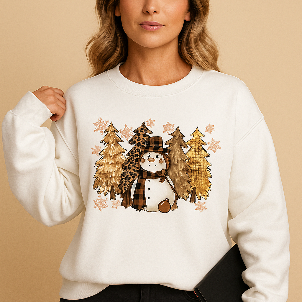 Festive Christmas sweater for women with relaxed fit and playful holiday pattern in black red, pink, and classic tones, perfect for parties and winter days.