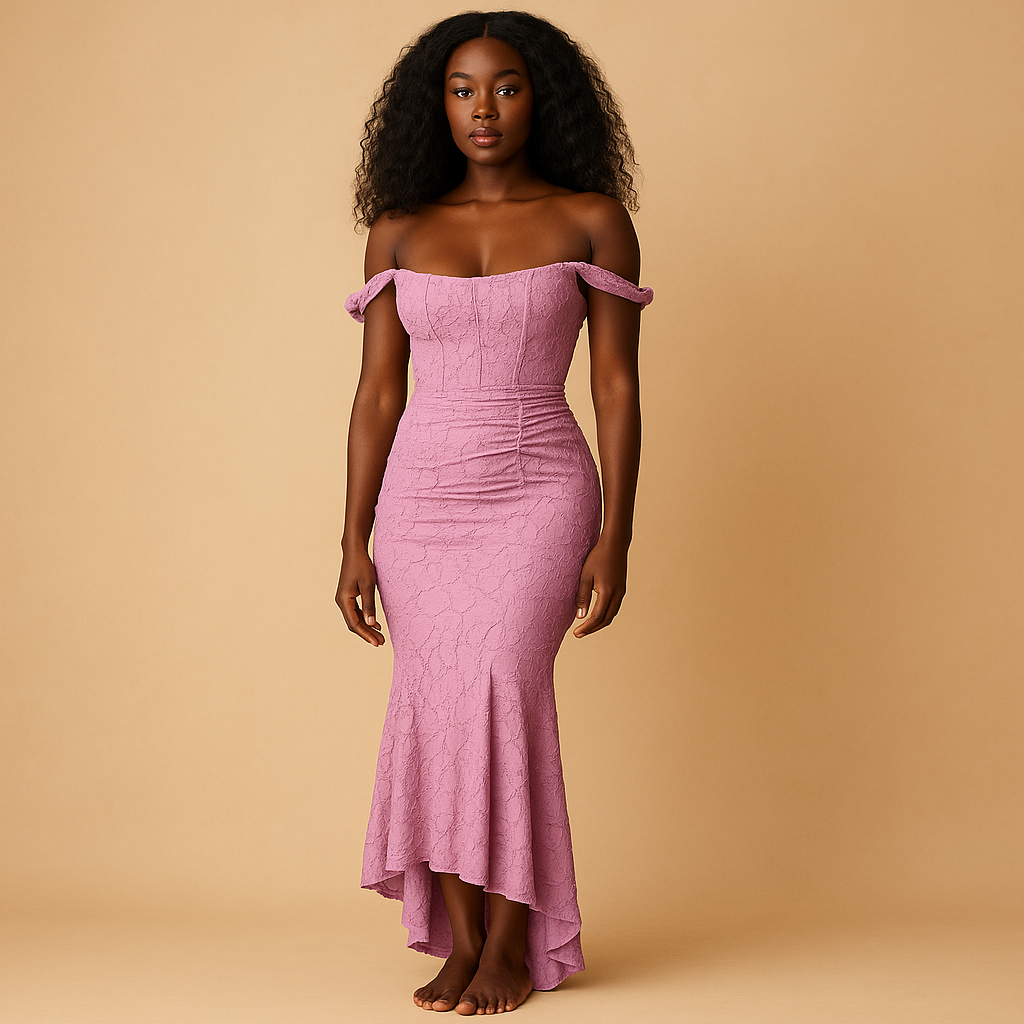 Floral midi dress for women with lightweight fabric and flowy fit, perfect for spring, summer, garden parties, and casual outings.