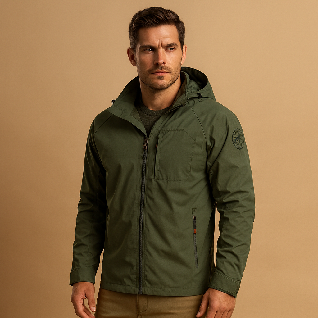 Men’s lightweight summer jacket with breathable design, multiple pockets, and durable fabric. Ideal for hiking, camping, and casual outdoor wear.