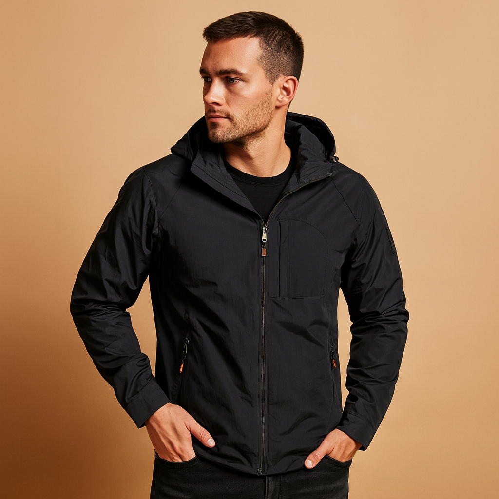 Men’s lightweight summer jacket with breathable design, multiple pockets, and durable fabric. Ideal for hiking, camping, and casual outdoor wear.
