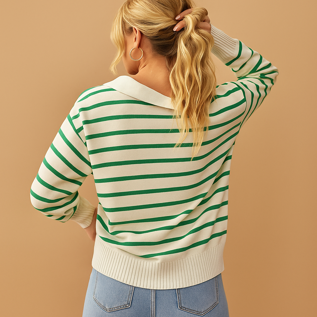 Women’s open-front knit cardigan with loose fit and elegant design. Perfect layering piece for casual days, office outfits, or relaxed moments.