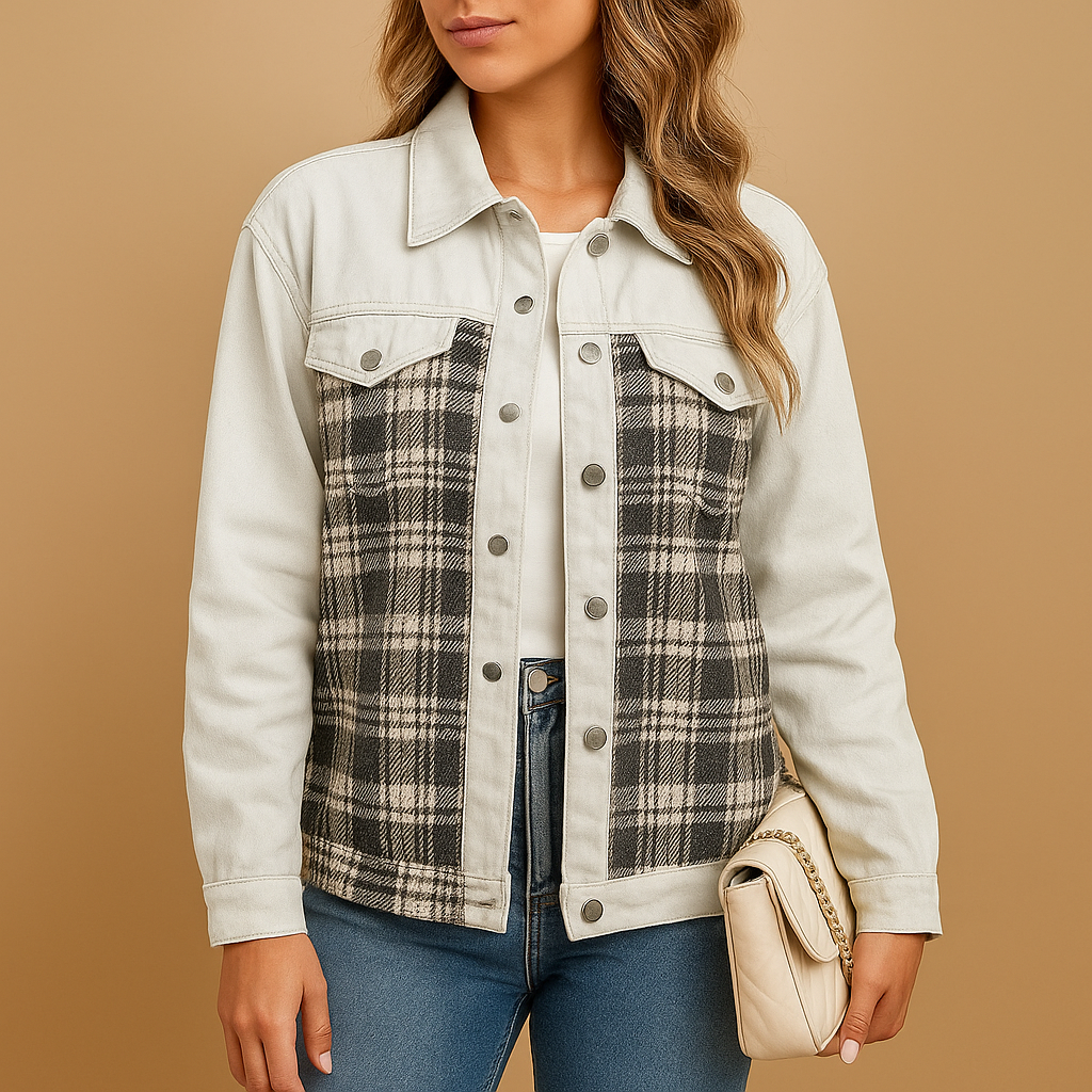 Women’s stylish coat made from soft breathable fabric with relaxed fit, practical side pockets, and timeless design for both casual and formal looks.