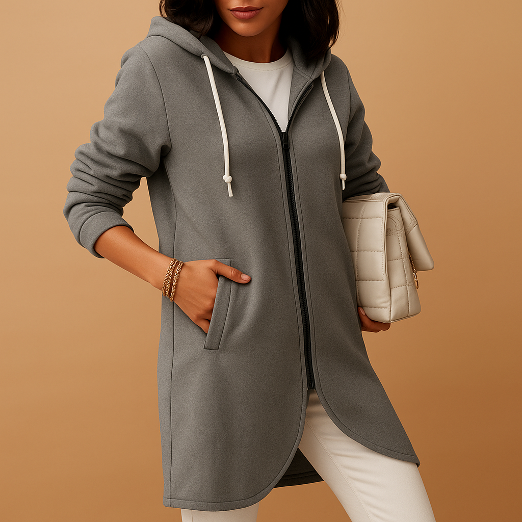 Women's lightweight open cardigan with a minimalist design and breathable knit, ideal for daily wear, office outfits, or casual layering.