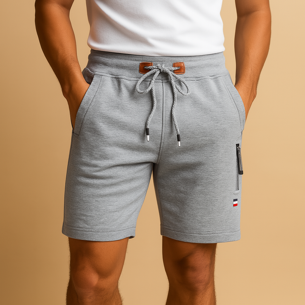 Men’s breathable sport shorts with elastic waistband, multiple pockets, and moisture-wicking fabric. Perfect for daily wear, travel, and outdoor activities.
