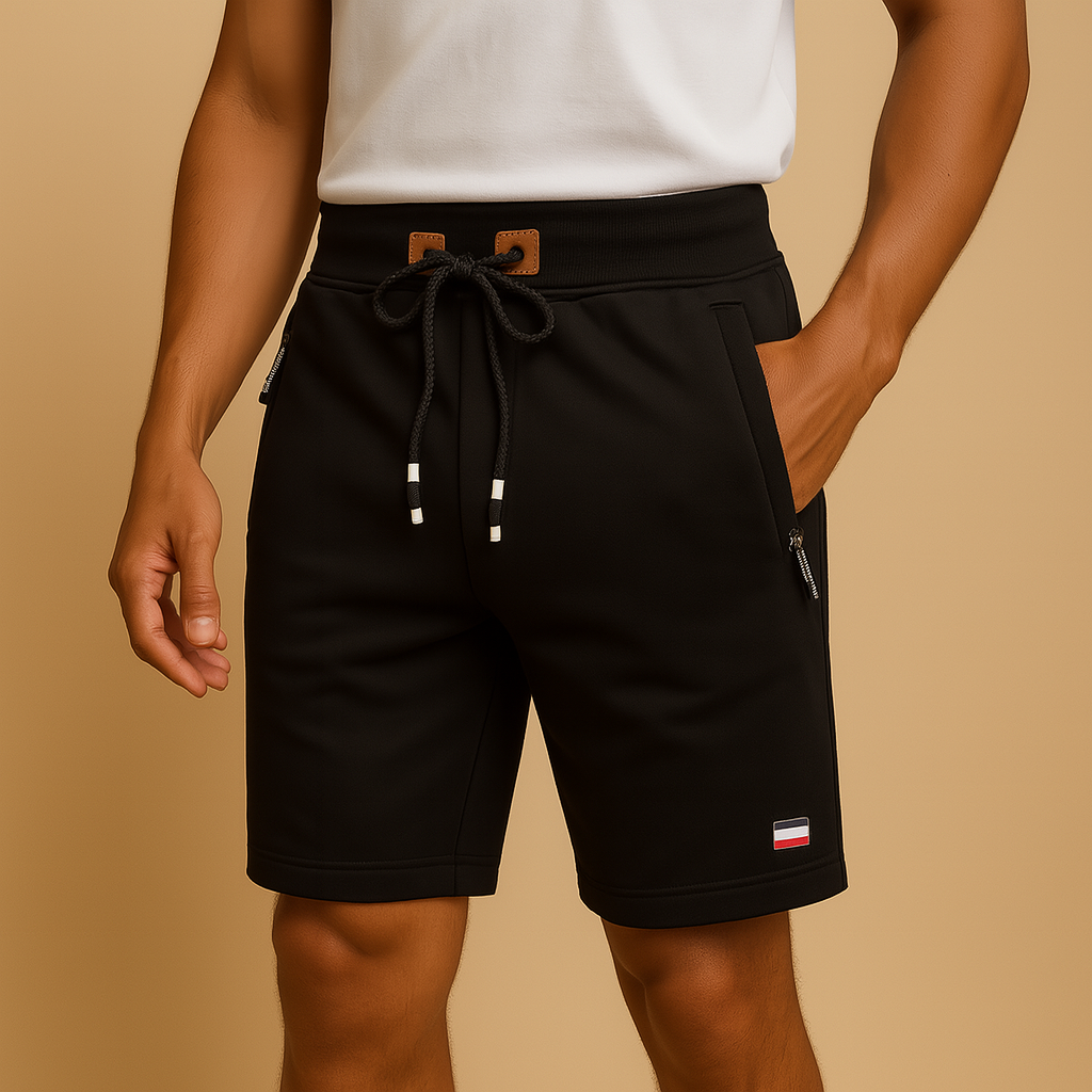 Men’s breathable sport shorts with elastic waistband, multiple pockets, and moisture-wicking fabric. Perfect for daily wear, travel, and outdoor activities.