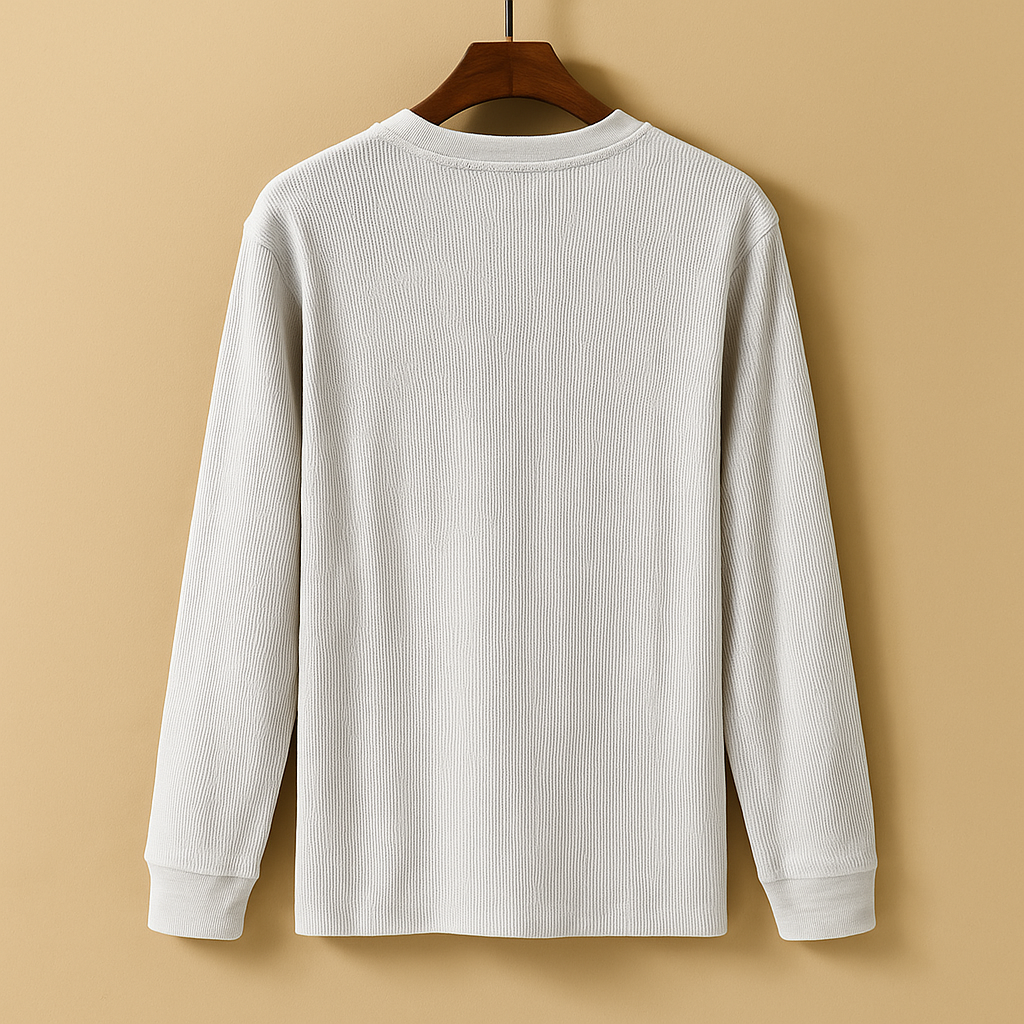 Men’s casual long sleeve shirt with relaxed fit, available in multiple neutral and seasonal colors, ideal for everyday wear and weekend outfits.