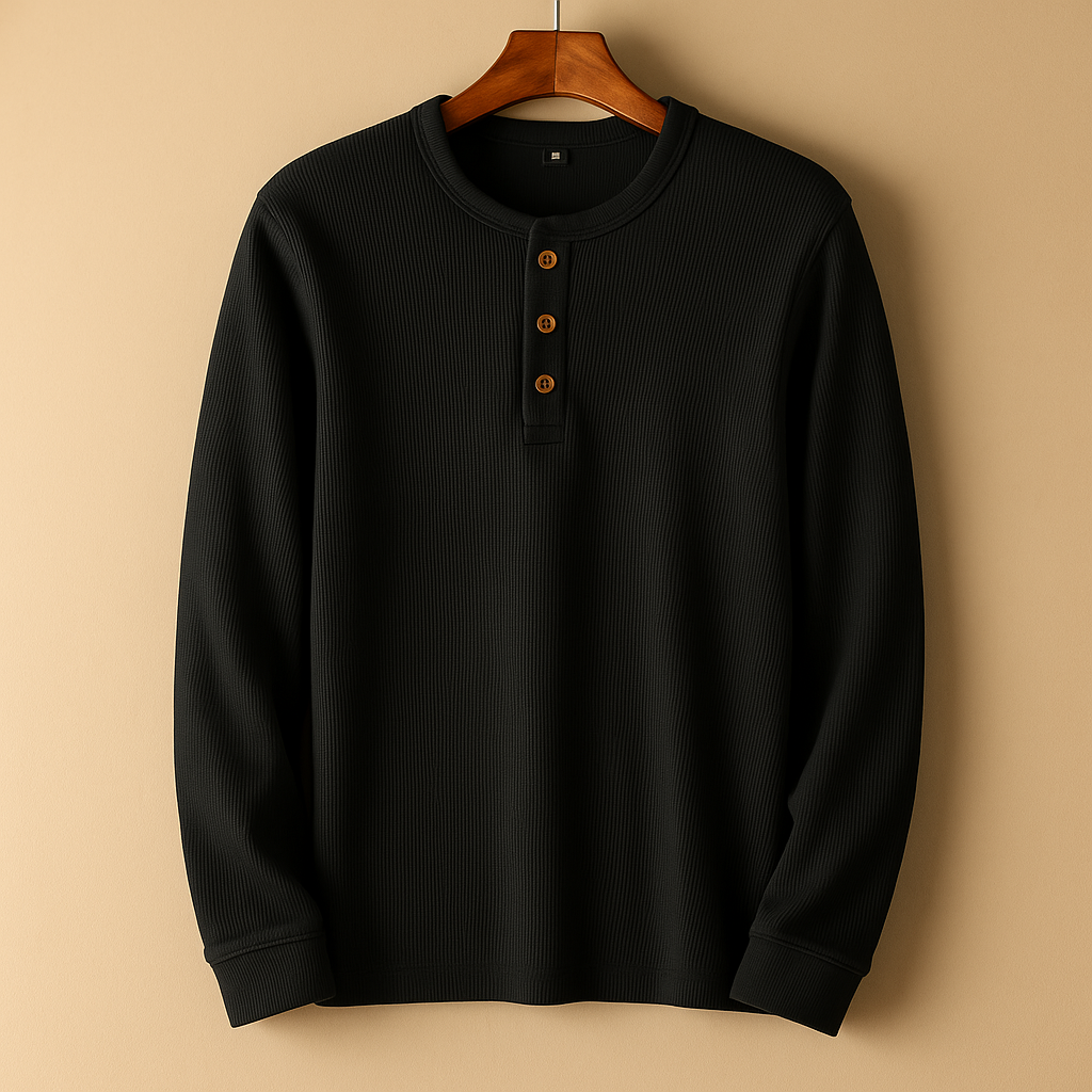 Men’s casual long sleeve shirt with relaxed fit, available in multiple neutral and seasonal colors, ideal for everyday wear and weekend outfits.