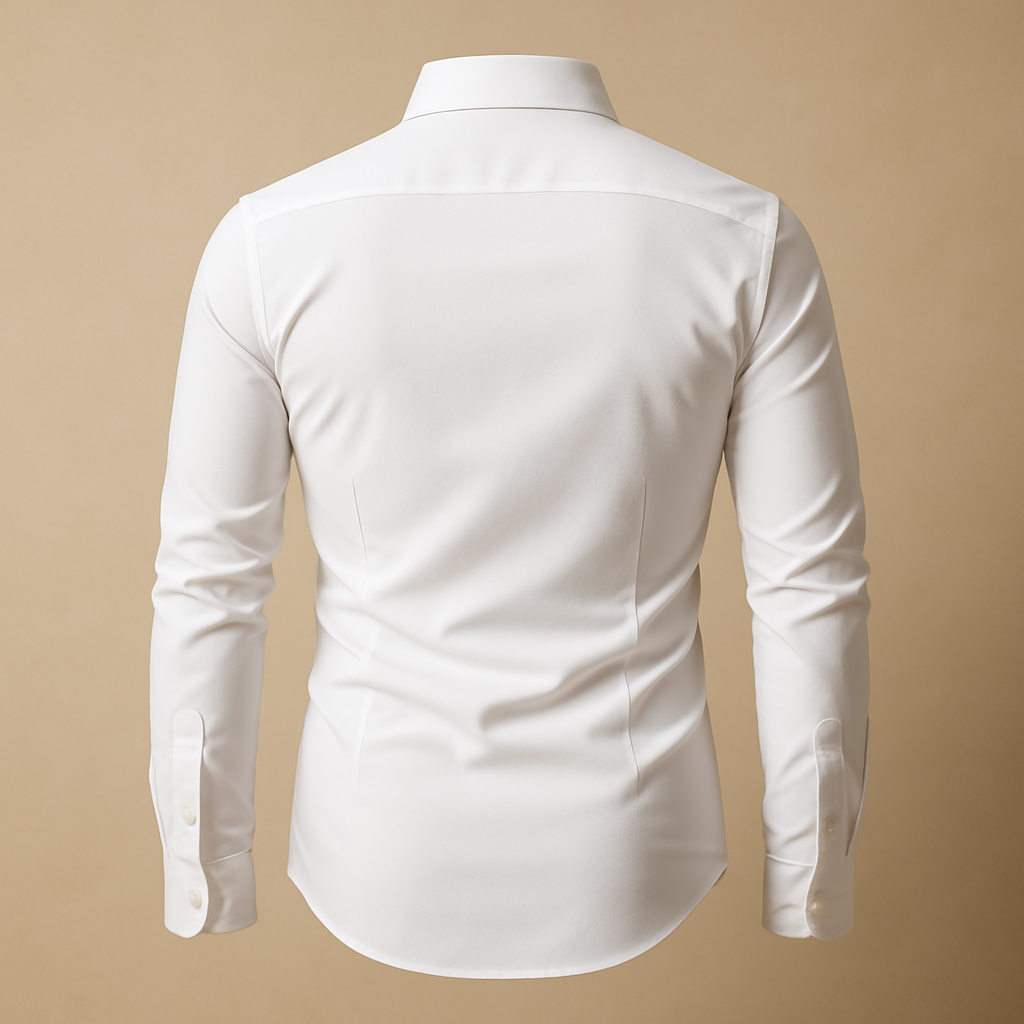 Men’s classic long sleeve shirt with modern fit, versatile design, and timeless style for formal, casual, or evening occasions.