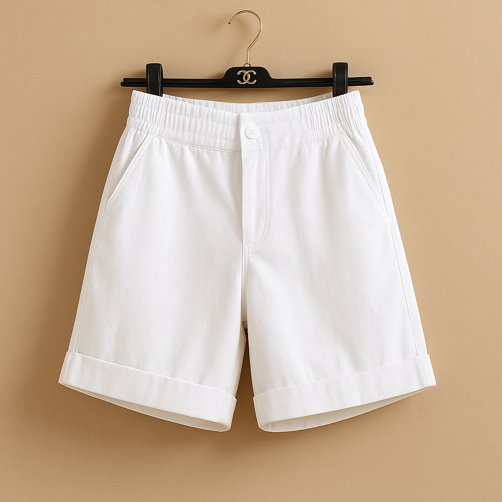 Women’s classic summer shorts with a breathable fit and timeless design, perfect for warm days, beach trips, and casual outings.