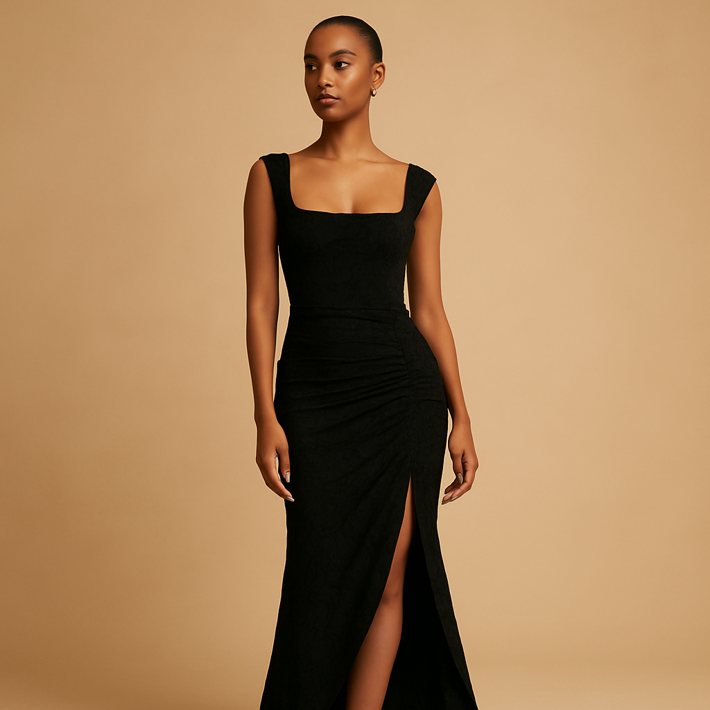 Floral midi dress for women with lightweight fabric and flowy fit, perfect for spring, summer, garden parties, and casual outings.