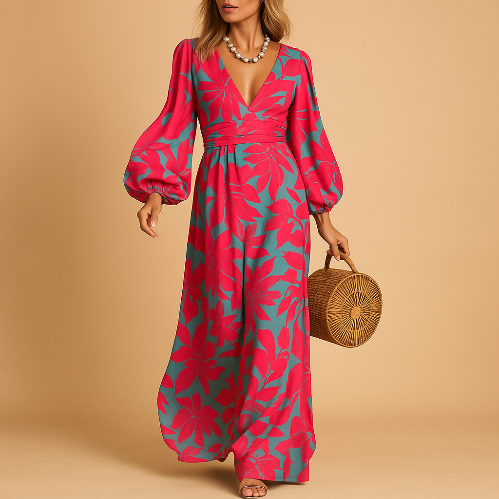 Women’s knee-length elegant dress with a flattering fit and breathable fabric. Perfect for weddings, parties, dinners, and casual occasions.