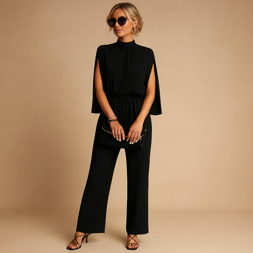 Women’s light summer jumpsuit with adjustable straps, breathable fabric, and practical pockets. Perfect for beach days, casual wear, and chic summer outings.