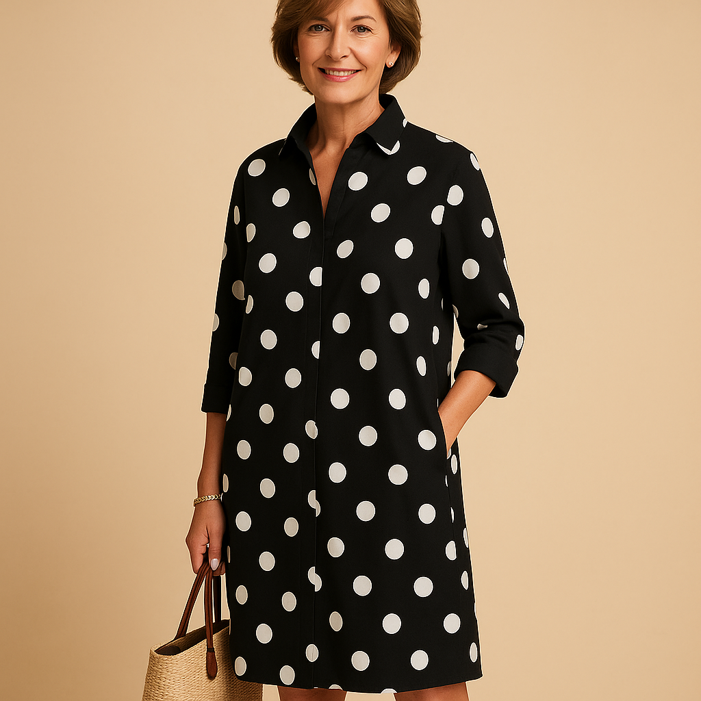 Lightweight spring dress for women with a flattering fit and elegant style, perfect for casual days, parties, or office wear.