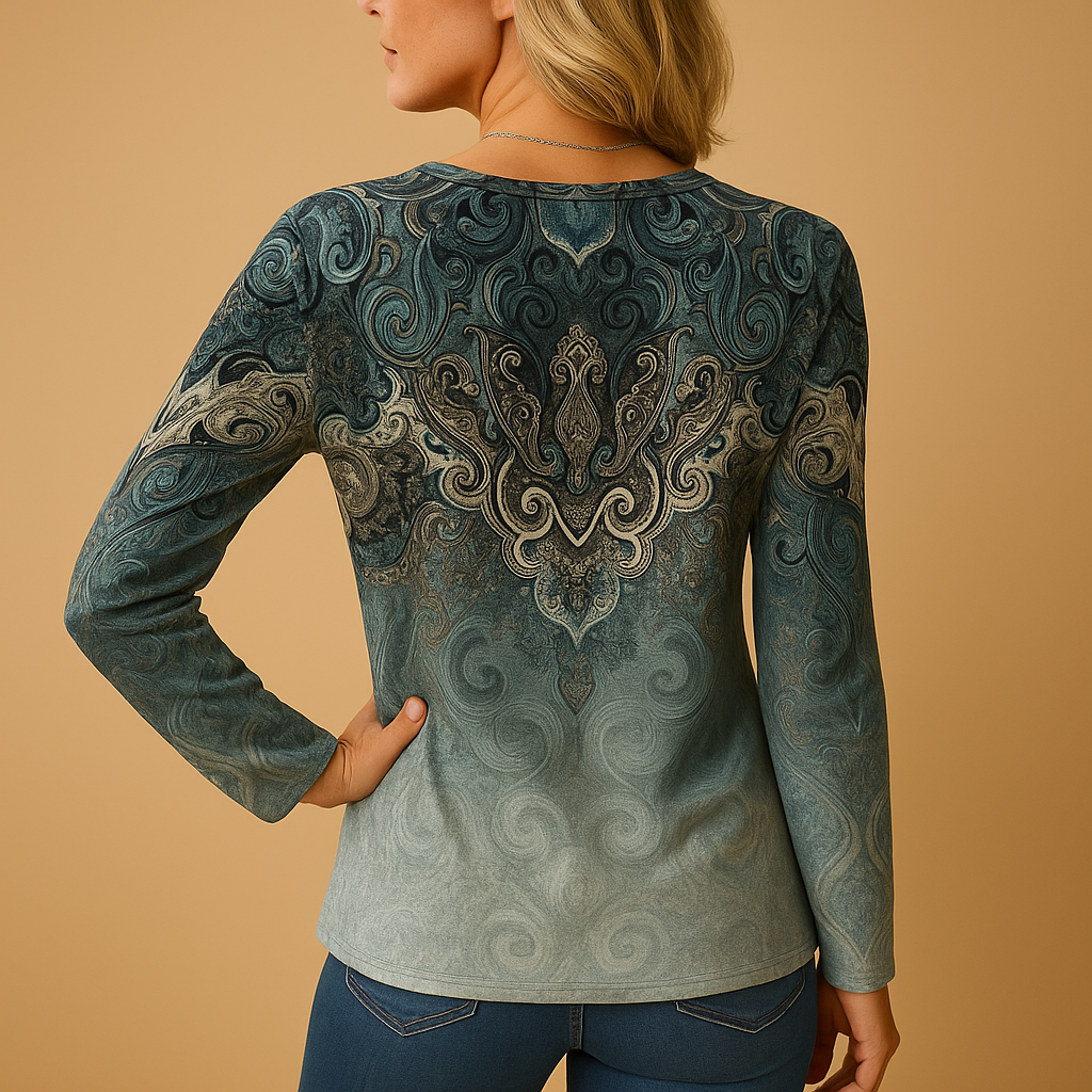 Women’s lightweight summer blouse with flattering fit and elegant design — perfect for warm days, vacations, and outdoor occasions.