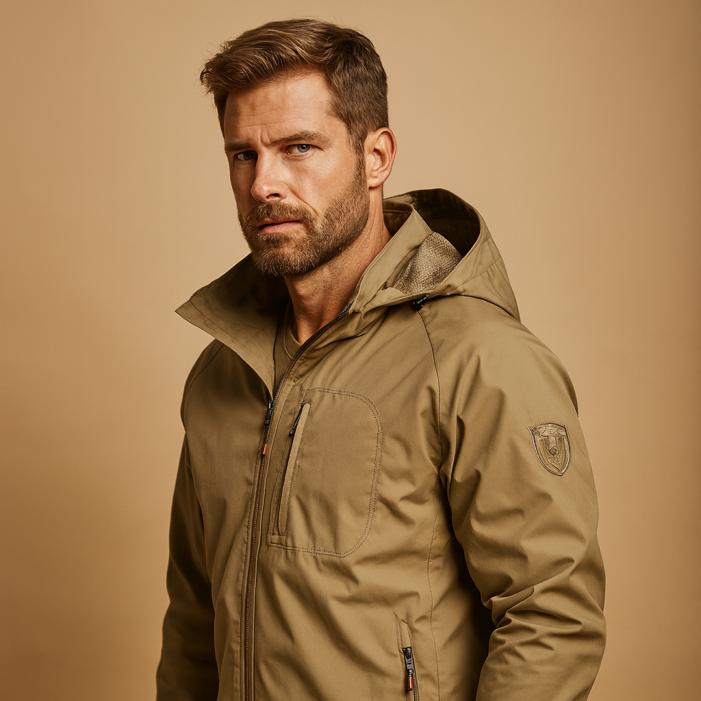 Men’s lightweight summer jacket with breathable design, multiple pockets, and durable fabric. Ideal for hiking, camping, and casual outdoor wear.