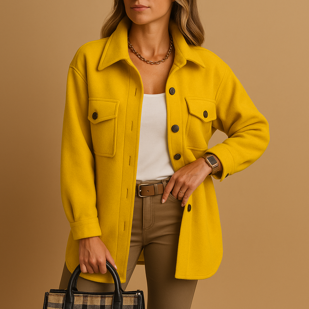 Women’s long elegant winter coat with tailored silhouette and full-length design. Perfect for warmth, formal wear, and stylish casual layering.