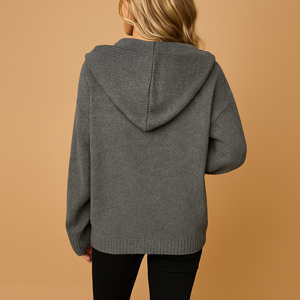 Long open cardigan for women in classic colors, designed with a relaxed fit for casual, work, or lounging outfits.