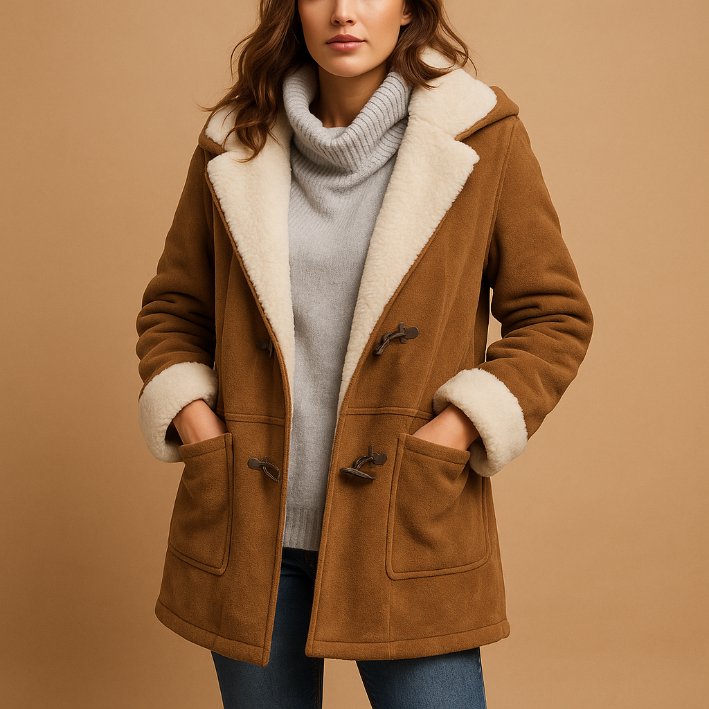 Long winter coat with hood for women, featuring insulating fabric, modern fit, and versatile colors including red, black, khaki, army green, and gray.