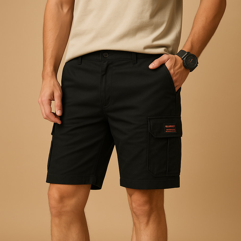 Men’s quick-dry cargo shorts with breathable fabric, relaxed fit, and multiple functional pockets. Perfect for hiking, camping, and casual outdoor wear.