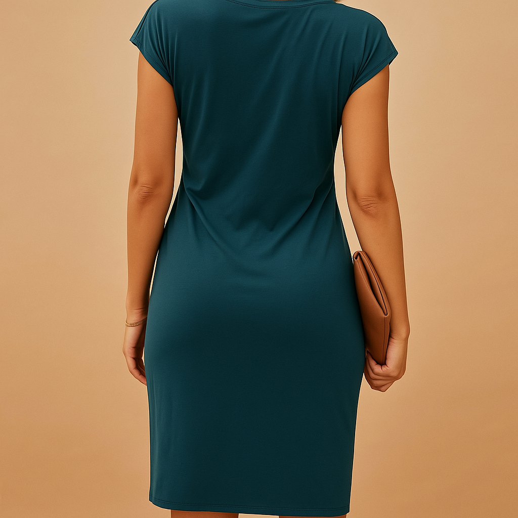 Shaping bodycon dress for women with a flattering silhouette, perfect for work, dinners, parties, or casual everyday wear.