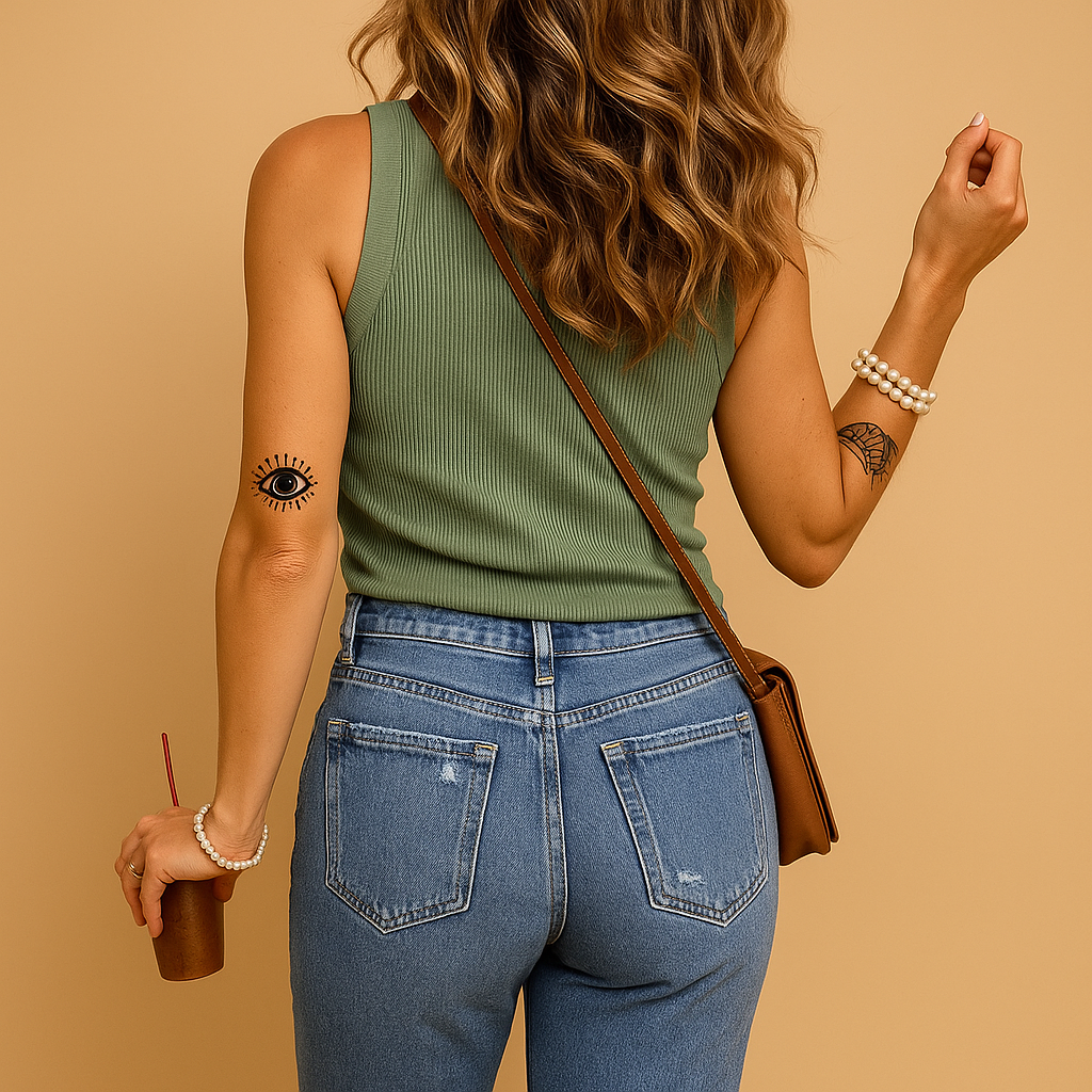 Women’s slim fit cotton tank top with U-neckline in multiple colors, soft breathable fabric, perfect for summer days and casual wear.