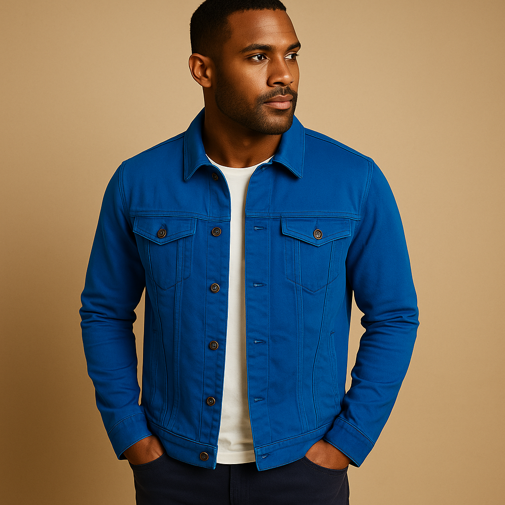 Men’s tailored classic shirt Nathan in breathable cotton with slim fit, collar, and button closure. Ideal for formal events and casual outfits.