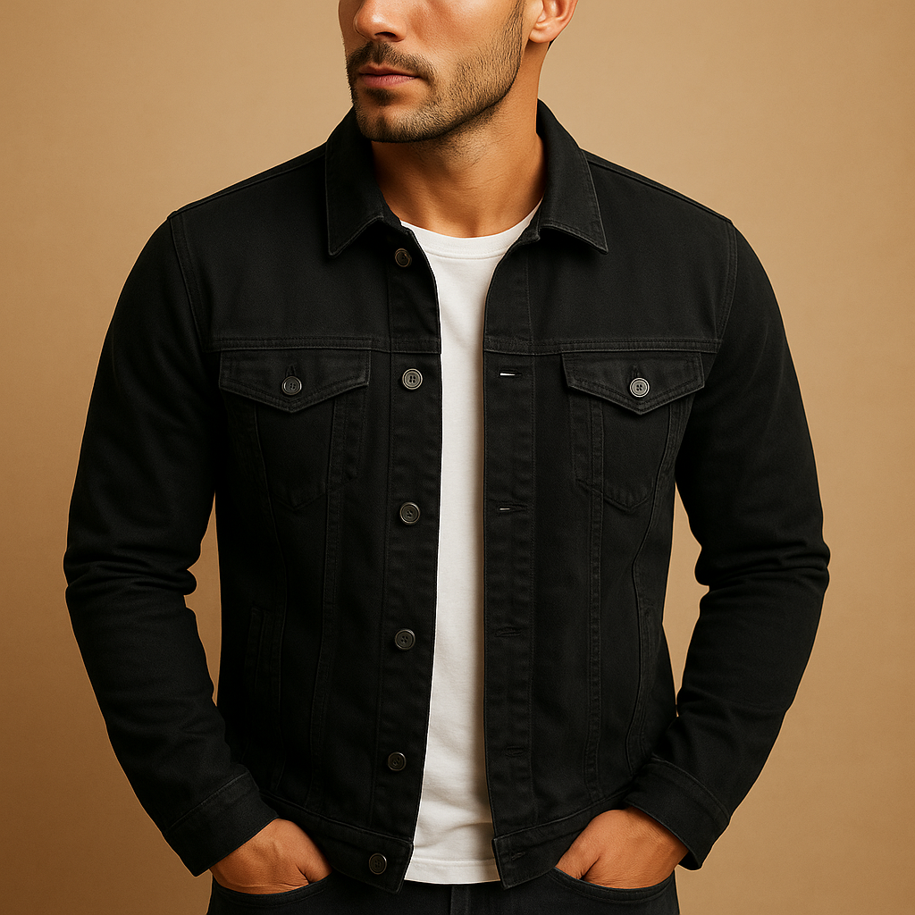 Men’s tailored classic shirt Nathan in breathable cotton with slim fit, collar, and button closure. Ideal for formal events and casual outfits.