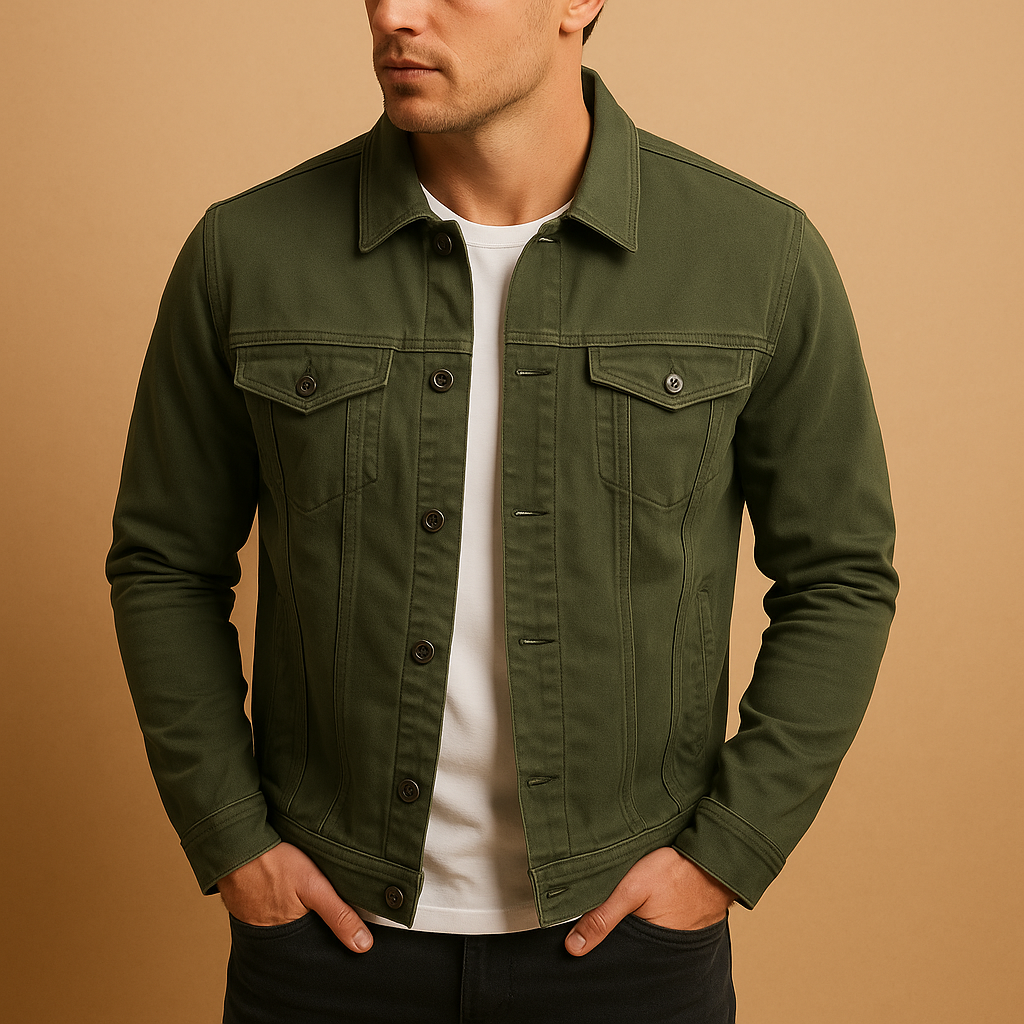 Men’s tailored classic shirt Nathan in breathable cotton with slim fit, collar, and button closure. Ideal for formal events and casual outfits.